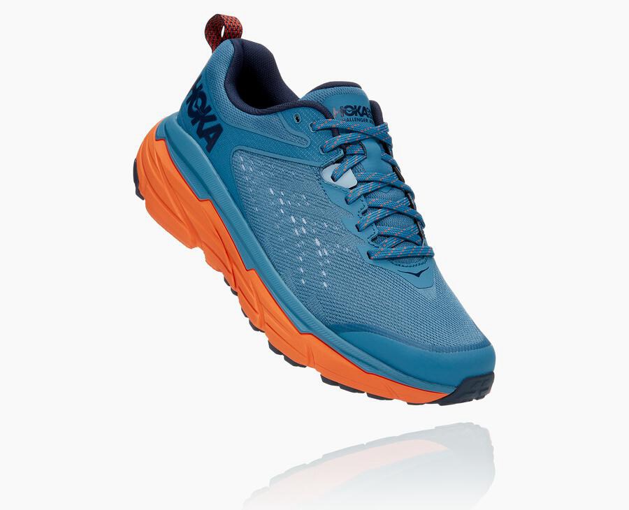 Hoka One One Trainers Mens Blue - Challenger ATR 6 - 38061VXRP